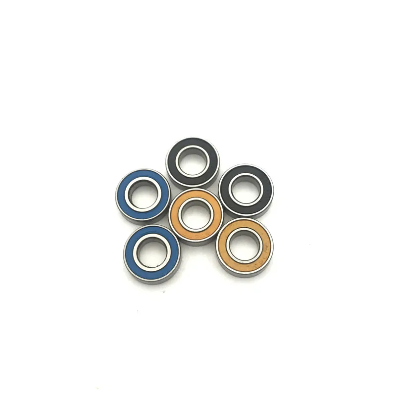 Deep Groove Ball Bearings 688 688-2rs 8*16*5 Mm 688rs blue orange Hot Sale The Rubber Sealing Cover Abec5 Thin Wall