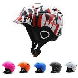 2-in-1 Convertible Ski Snowboard Helmet/Bike Skate Helmet Adults & Kids 4 Sizes with Mini Visor, Parent-Child Matching Outfit