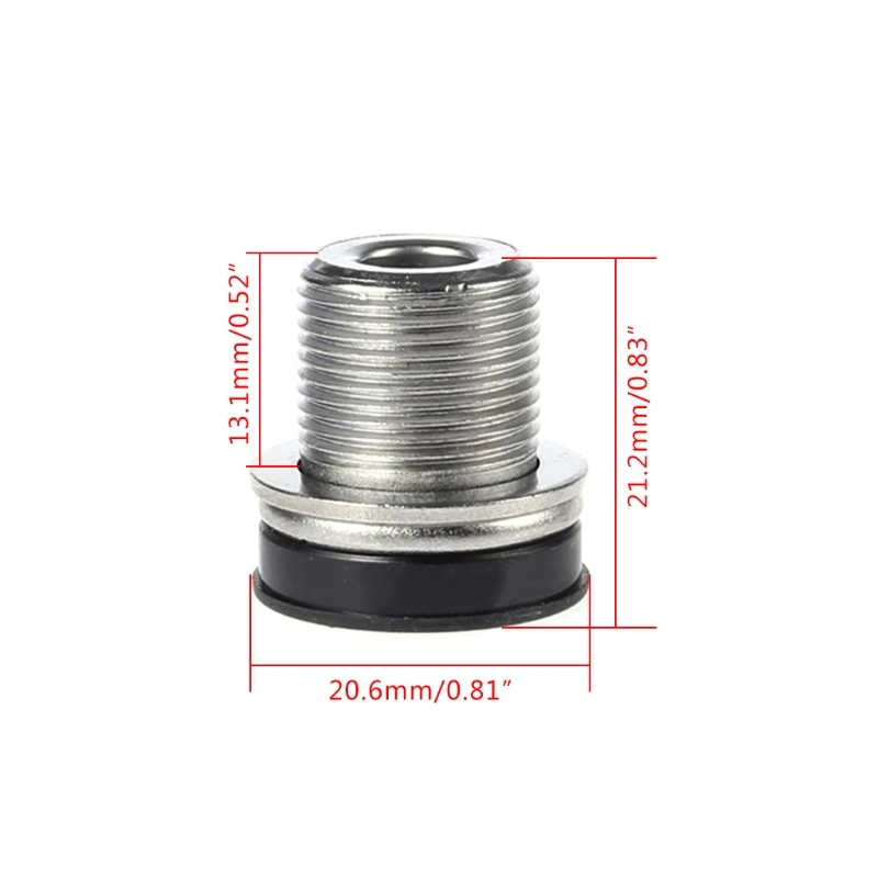 High quality M12/M15 Bicycle Screw Waterproof Crank Bolt Bike Bottom Bracket Axle  hot sale