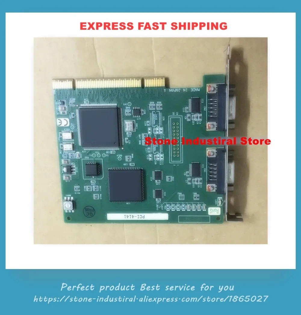 

Original Interface PCI-4141 Communication/Letter Data Acquisition DAQ