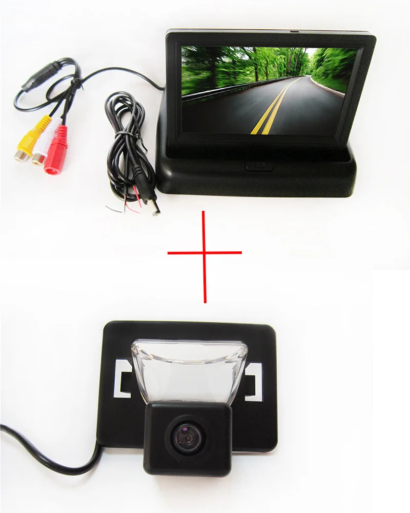 

Color CCD Car Rear View Camera for Mazda 5,with 4.3 Inch foldable LCD TFT Monitor