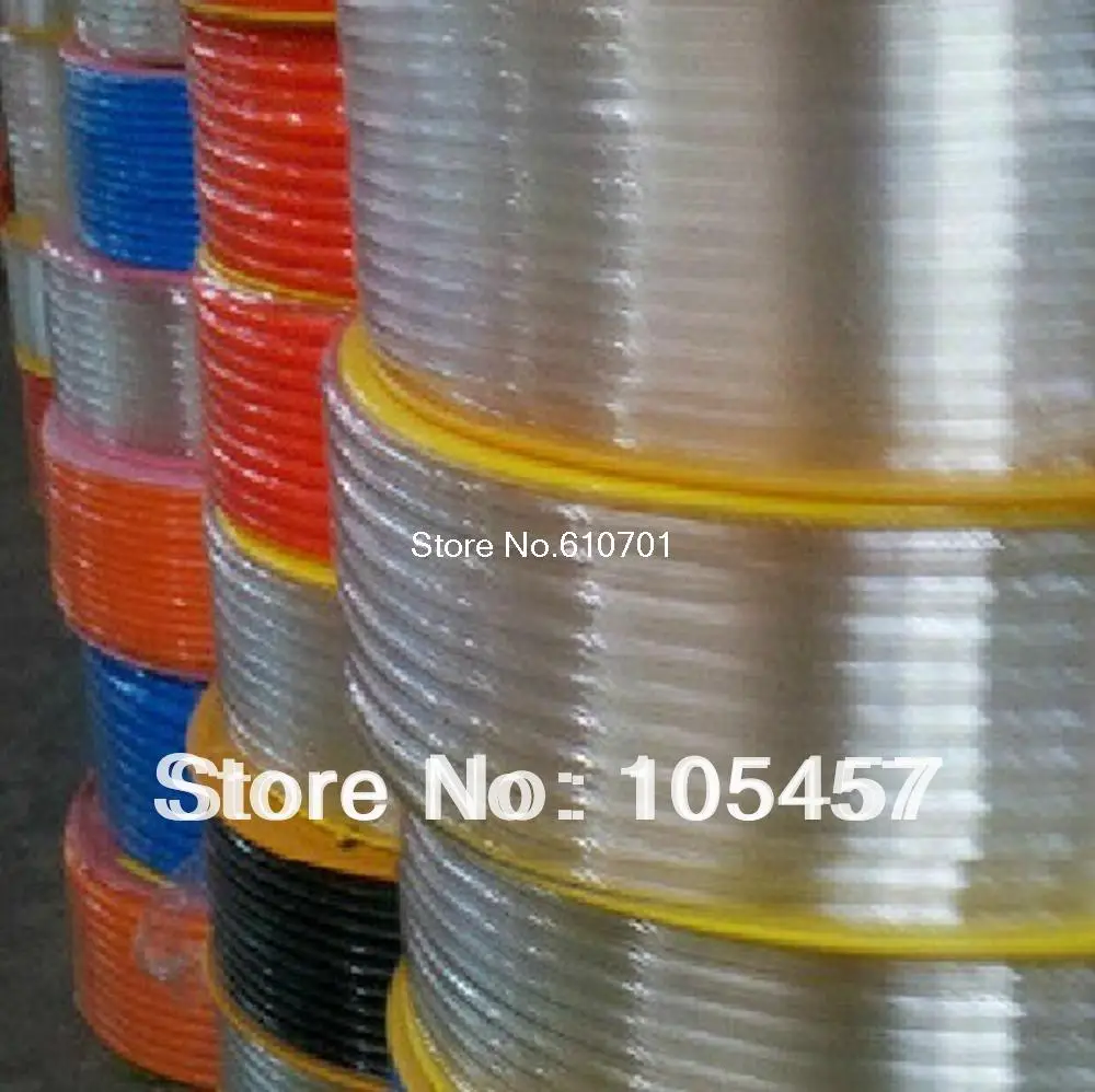 12 มม.(OD) x8mm (ID) PU Air Tubing ท่อ 5 เมตรสีฟ้า