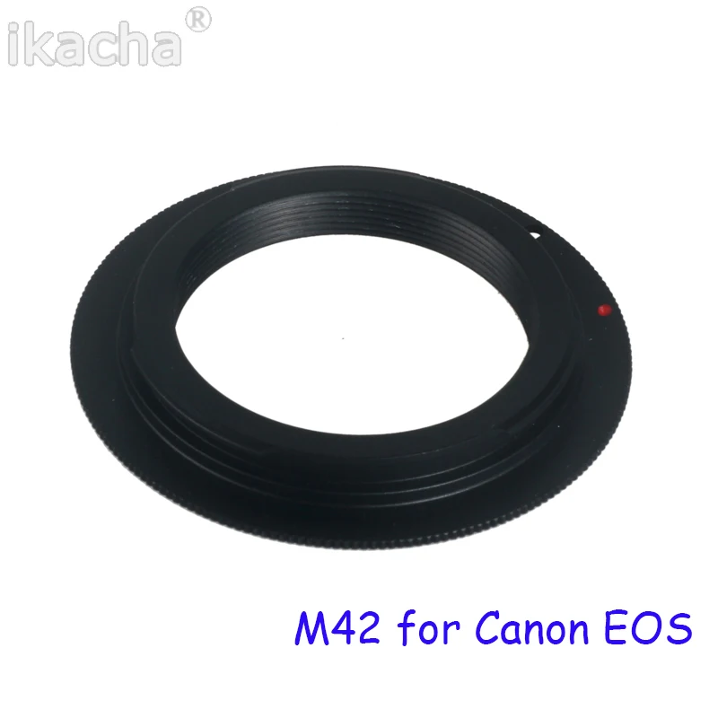 M42 adaptador de lente de metal parafuso montagem anel de lente para canon eos para nikon ai para sony af para pentax pk acessórios de lente de câmera