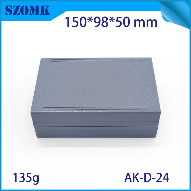 1Piece 150*98*50mm szomk desktop industrial control enclosure plastic box for electronic components plastic switch housing