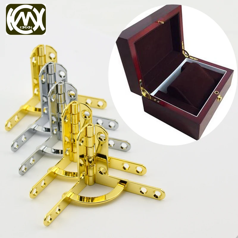 2pc 38*42mm*95deg kimxin sales High-grade woodbox hardware accessories hinges #Jewelrycase #Collectionbox #woodcase hinge W-306