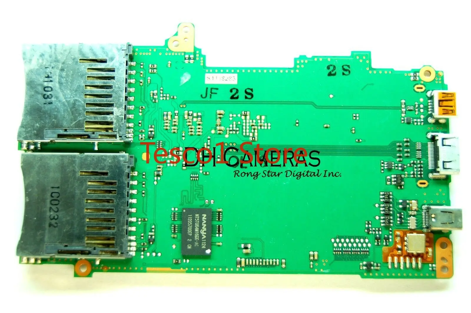 For Nikon D7000 Main Board Motherboard MCU PCB SD Reader Replacement Repair Part