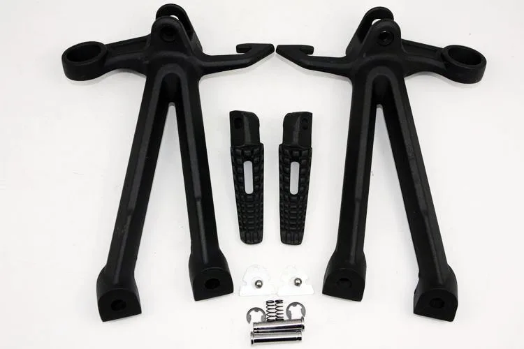 For 2007-2016 Suzuki GSX-R GSXR 1000 K7 K9 08 09 10 11 12 13 14 15 Motorcycle Rear Passager Foot Rest Pegs Pedals Bracket kit