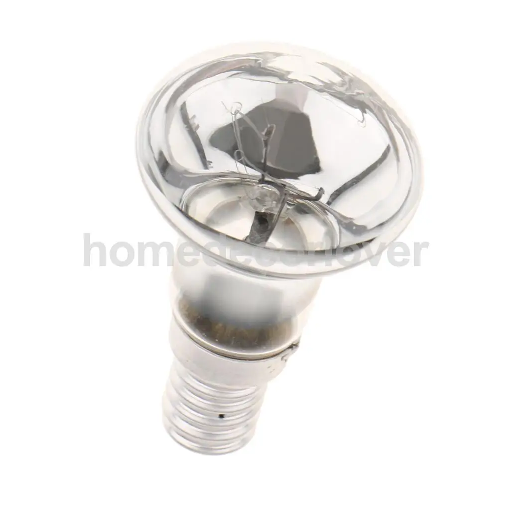 R39 Reflector Tungsten Filament Spotlight Bulb   Lamp SES E14 Clear 25W Elegant Shape Soft Light Long Lifespan