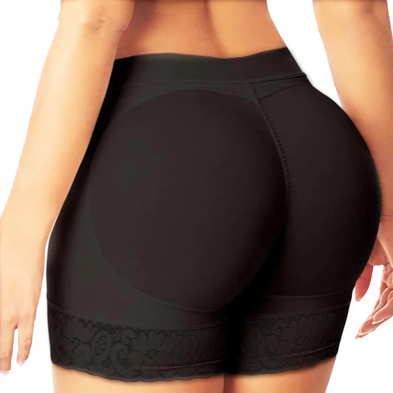 Women Shaper Pants Sexy Boyshort Panties Woman Fake Underwear Push Up Padded Panties Buttock Shaper Butt Lifter Hip Enhancer