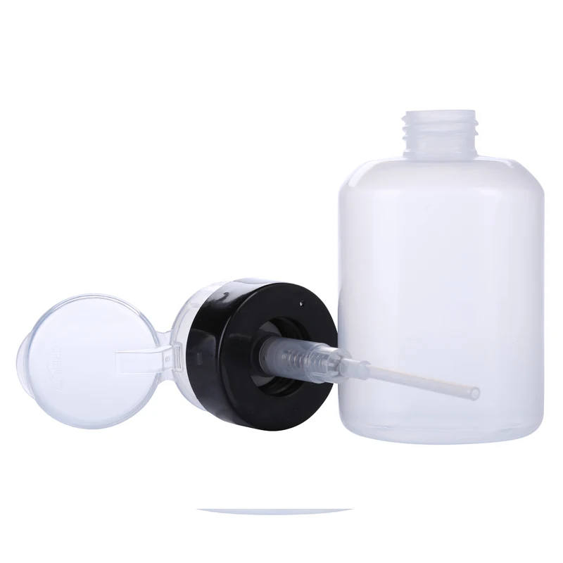 200ml Empty Pump Plastic Remover Alcohol Liquid Dispenser Container Bottle For Mobile Phones Cleaner Repair Tools