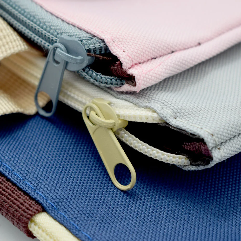 Simple Solid A4 Big Capacity Document Bag Business Briefcase Storage File Folder For Papers Stationery Student Gift