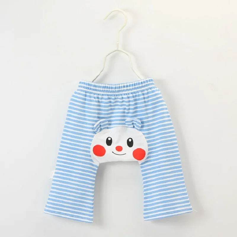 Cartoon Baby PP Pants 100% Cotton Children Trousers Bunny Bear Animal Boy Pant Newborn Underpants Diaper Cover Girl Britches 0-3