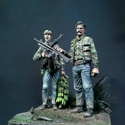 Unassambled   1/35  US Navy Seal (Vietnam War)   NOT HAVE BASE   Figure  Historical Uncolor Resin kit miniature model Unpainted