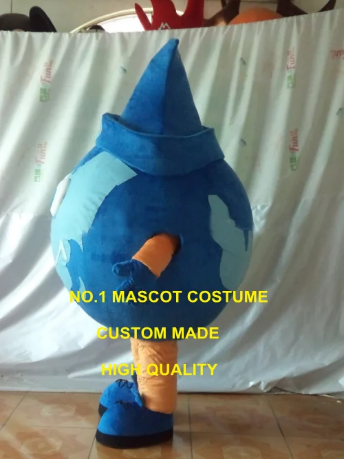 School Anime Cosply Dress The Blue Earth Globe Mascot Costume Adult Lovely Earth Theme Cartoon Mascotte Fancy Dress Kits 1784