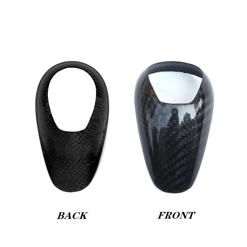 Real carbon fiber Gear Shift Knob Cover For BMW M2 F87 M3 F80 M4 F82 F83 M5 F10 F12