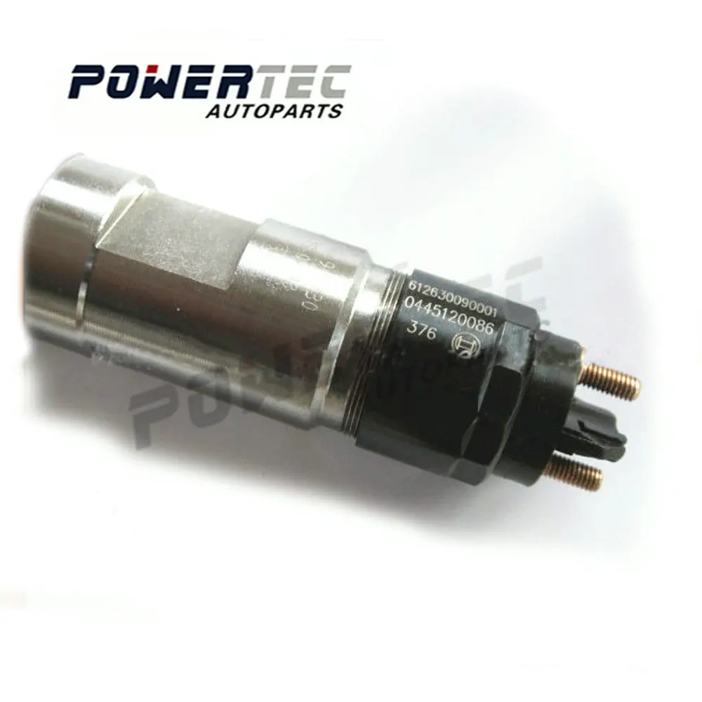 Injection 0445120086, high flow injector common rail injector 0445120086 for NEW HOLLAND /  PAZ PAVLOVO / Weichai 9,7