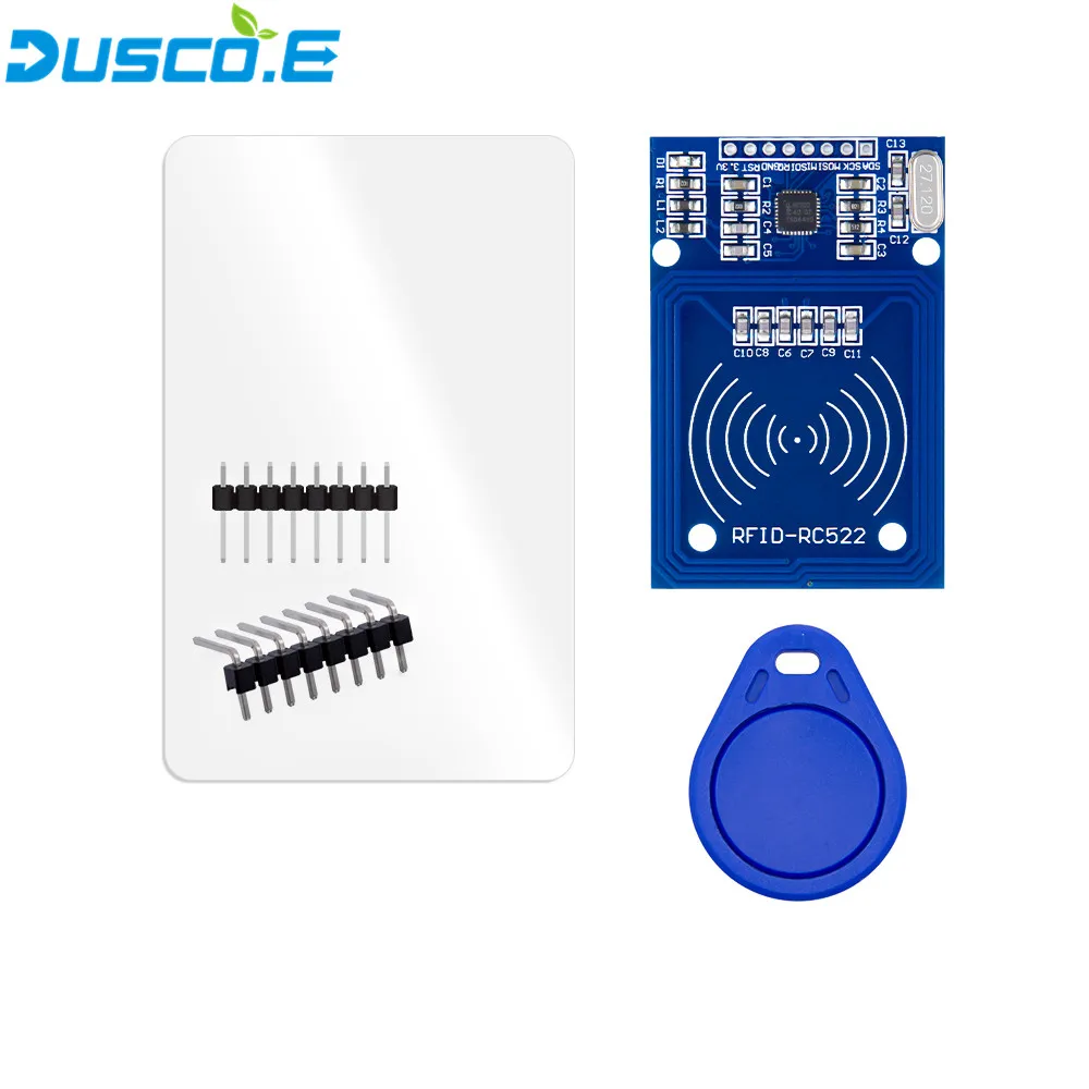 Dusco.E 1Set MFRC-522 RC522 Antenna RFID Wireless Module IC Card Inductive Sensor Modules Kit For Arduino KEY SPI Writer Reader