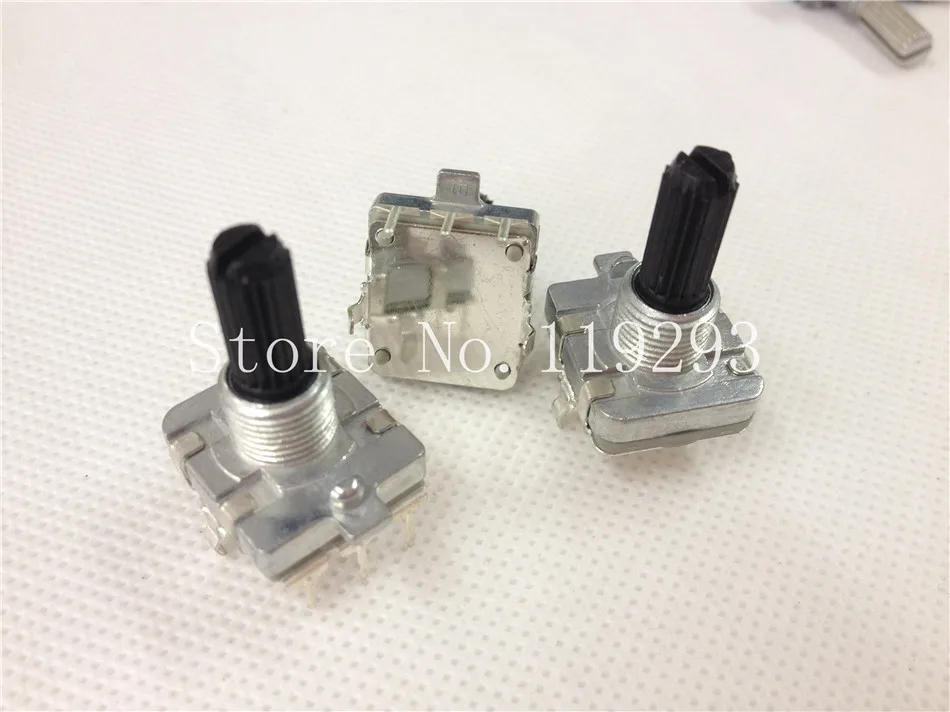 

[BELLA]EC16 -quality audio encoder 360 degree rotary encoder switch pulse potentiometer 20 floral axis axle Spot--50pcs/lot