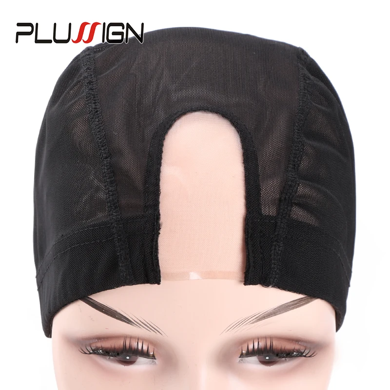 

Realistic u Part Mono Dome Mesh Wig Cap For Making Wigs Weave Cap For Making a Wig New Arrival Wigcap Wig Accessories Tools 6pcs