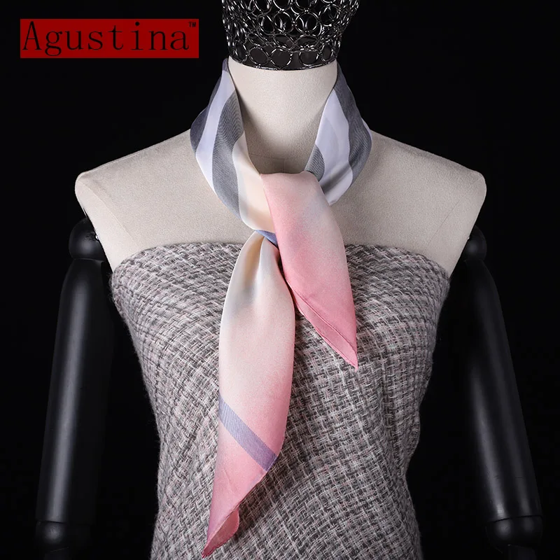 2018 verão moda feminina seda 70*70cm treliça luxuoso pequeno lenço quadrado lote stoles cachecóis femme para senhoras shaw hijab