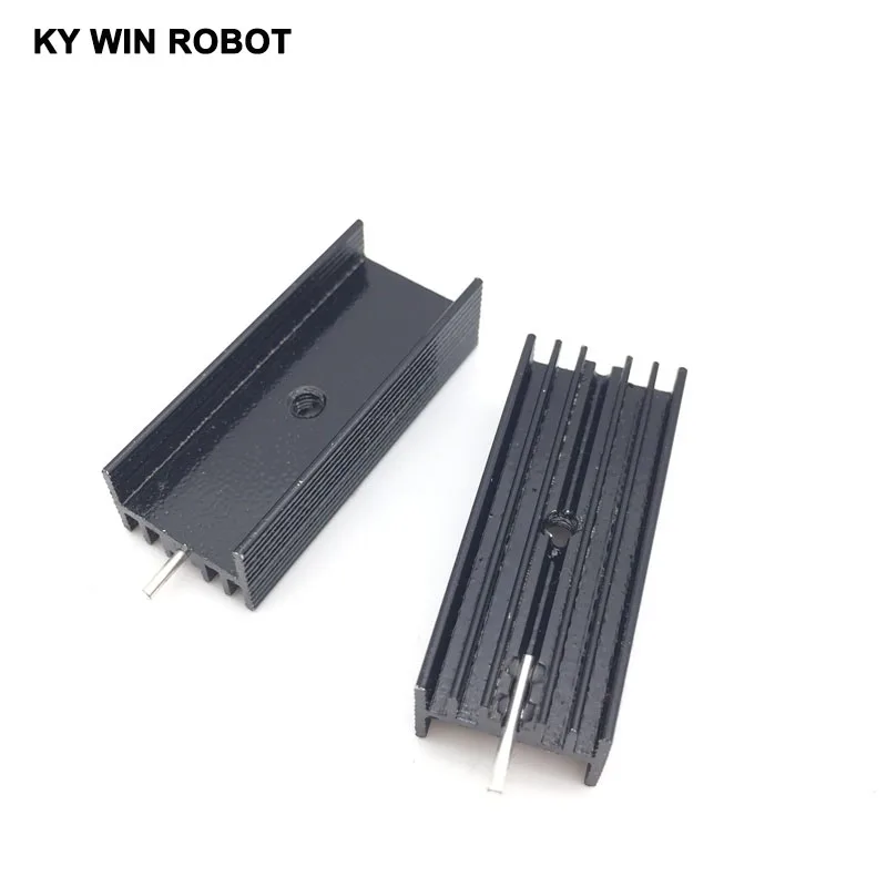 10 pcs Aluminium TO-220 Heatsink TO 220 Heat Sink Transistor Radiator TO220 Cooler Cooling 15*11*35MM With 1 Pin