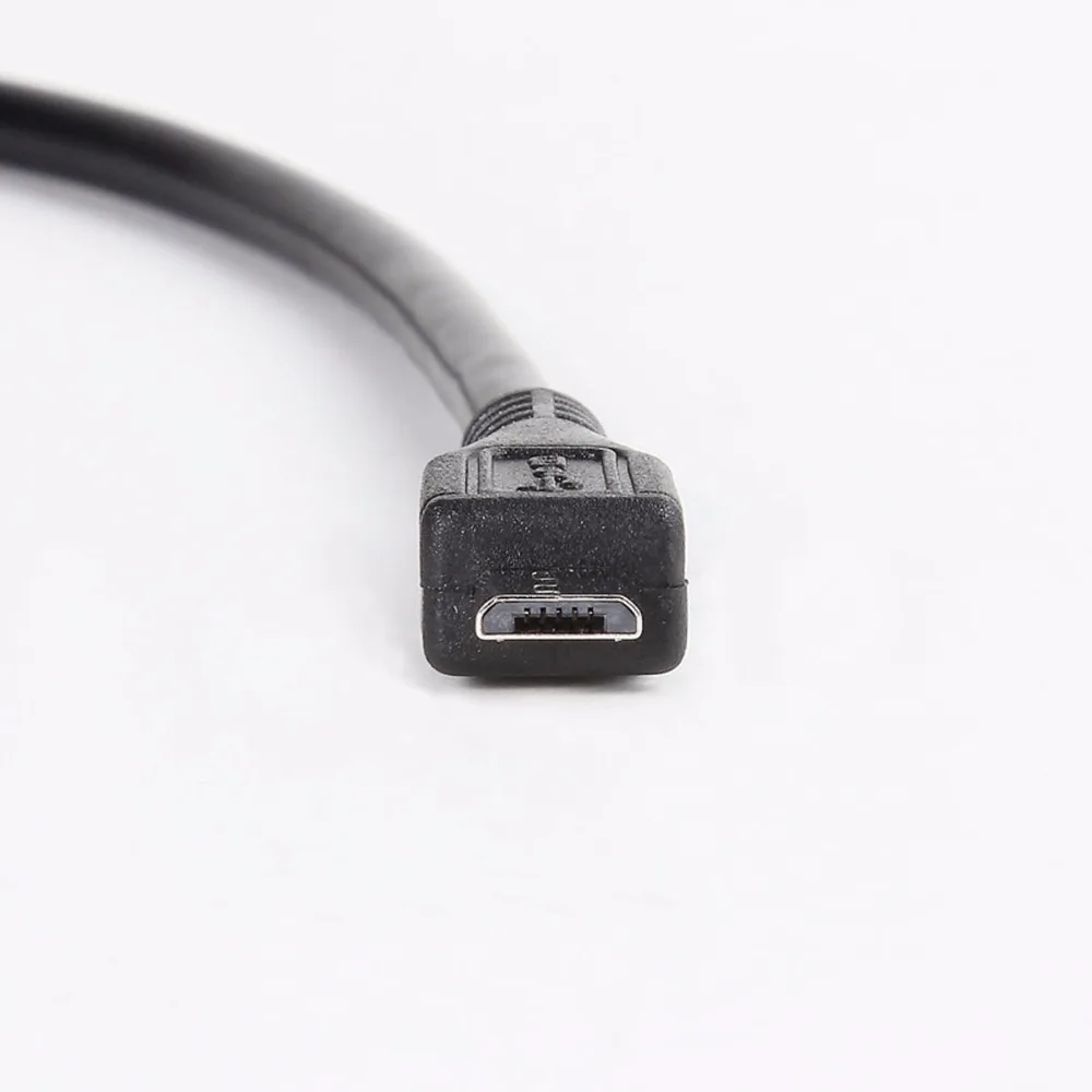 4" 10cm Micro USB Type B male to mini USB Type B male Host OTG Adapter Cable image 4