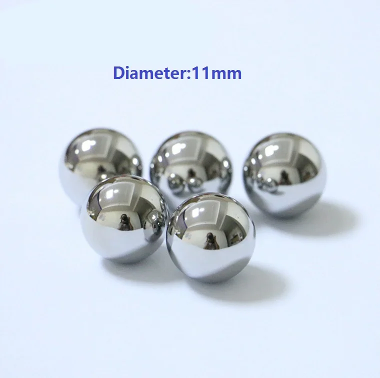 

1kg/lot (184pcs) Diameter 11mm 304 stainless steel balls Dia 11 mm slingshot bearing balls for hunting shooting