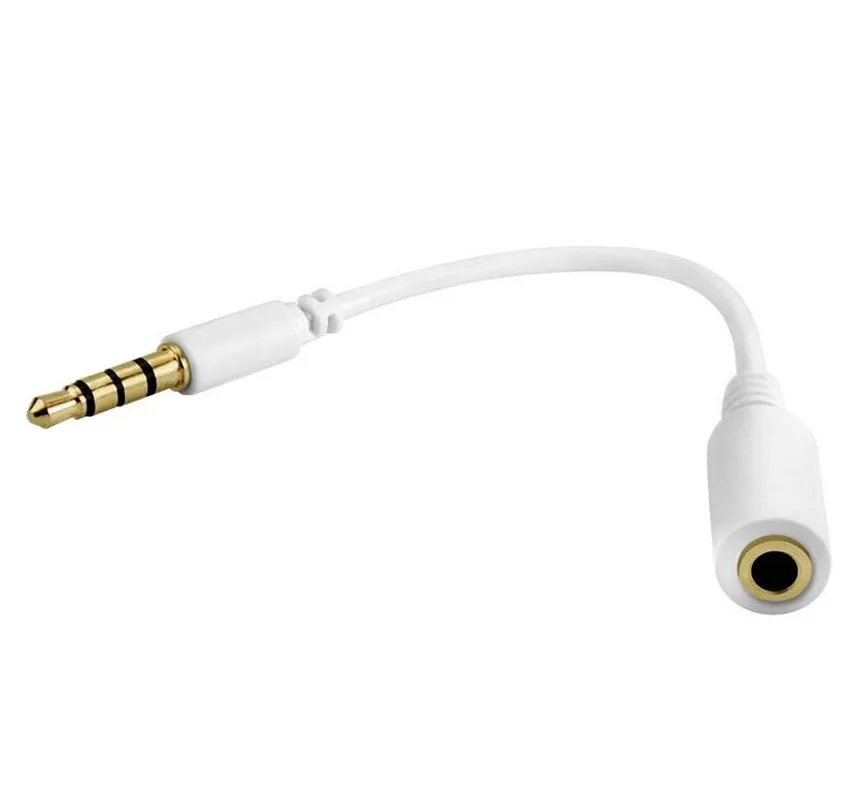 LBSC 3.5mm Stereo Tai Nghe Mở Rộng Bộ Chuyển Đổi Đầu Vào Mini-Jack Bộ tiếp Jack cho Apple iPhone 4 4S 5 5S 5C 6 6 S 6 S Plus