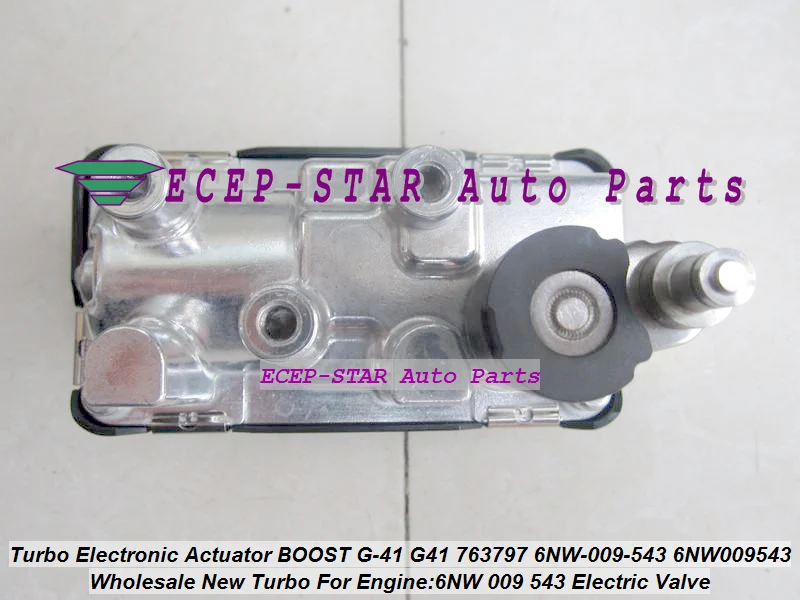 

G41 G-41 6NW009543 763797 TURBO ELECTRONIC ACTUATOR 6NW-009-543 For Mondeo Mk2 1.8L Stellmotor 780502-5001S 780502-0001 780502