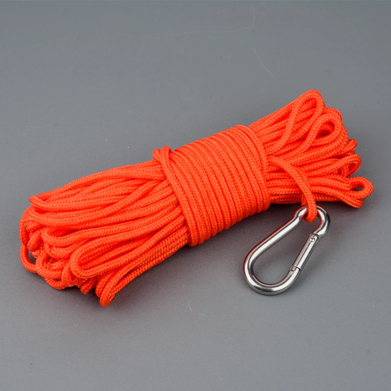 100KG Powerful Neodymium N52 Strong Magnet Ring Sea Fishing Magnet Salvage Magnetic Material Magnets Water Magnet with 10m Rope