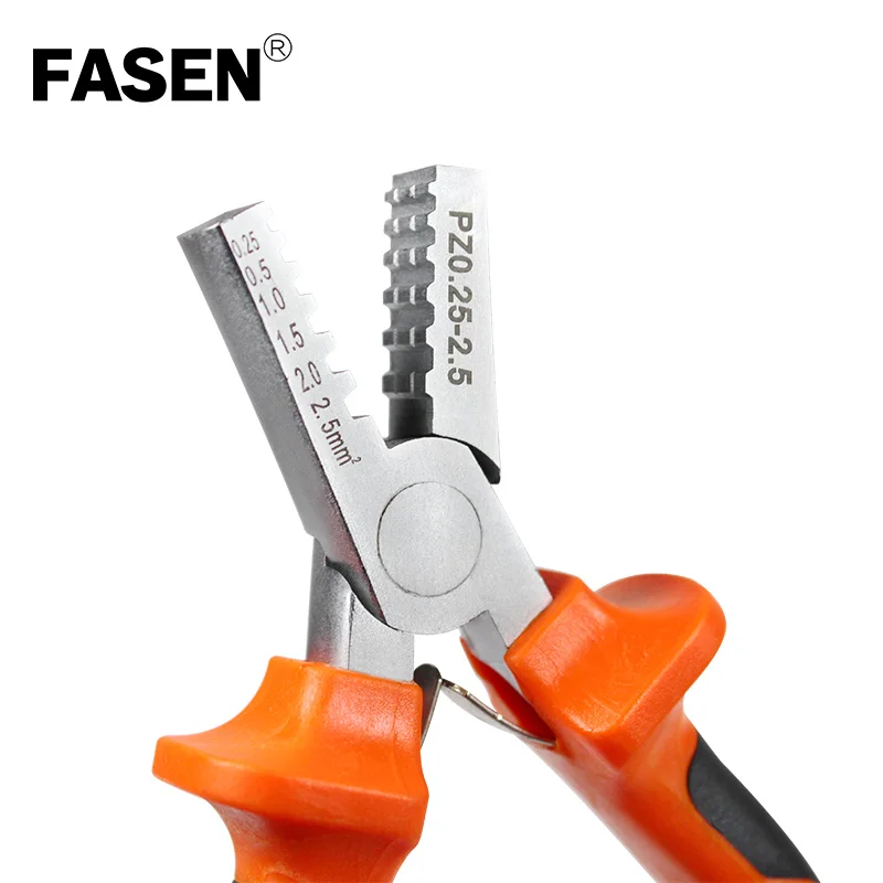 PZ 0.25-2.5/1.5-6 deutsch mini-type crimping pliers sleeve electric tube terminal kit crimping tool set crimping pliers