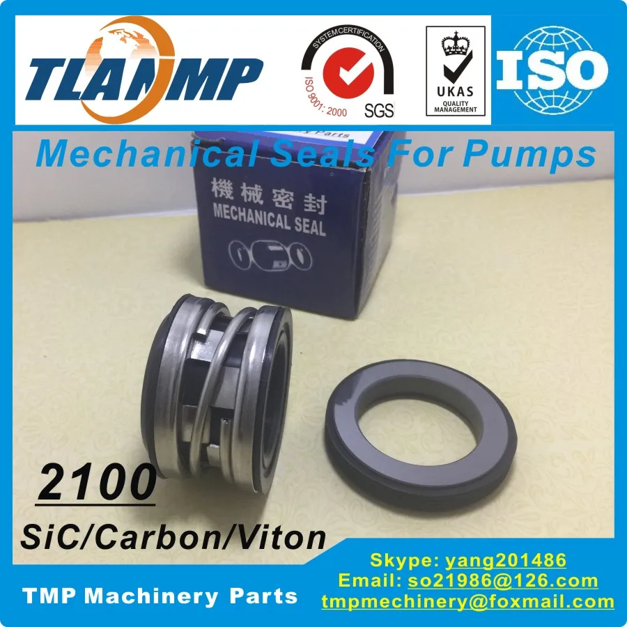 2100-1-100 , TJ-0100-S , T2100-100 , 2100S-100,2100-100 (L3)  Elastomer Bellows Mechanical Seals (Material:Carbon/SiC/Vit)