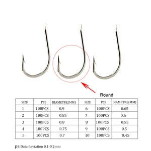 6 Büyük satış kancası, katı pirinç-no. 2