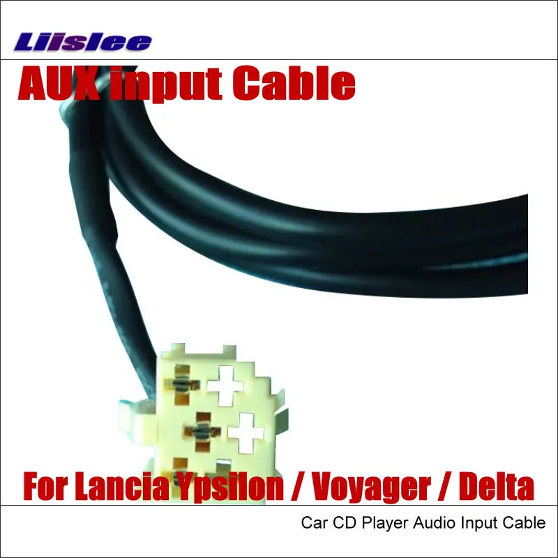 For Lancia Ypsilon/Voyager/Delta Original Plugs To AUX Adapter 3.5mm Connector Car Audio Media Cable Data Music Wire