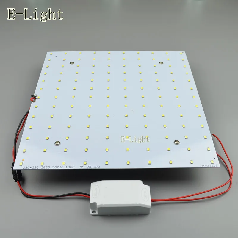 Modern Surface Mounted 26w Led Square Panel Light SMD2835 Ceiling Lamp Kitchen Bathroom Lighting Source D23cm LED Lamp Panel