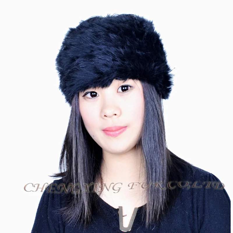 FREE SHIPPING CX-E-10C Fashion Neck Wear Rabbit Fur Headband Scarf