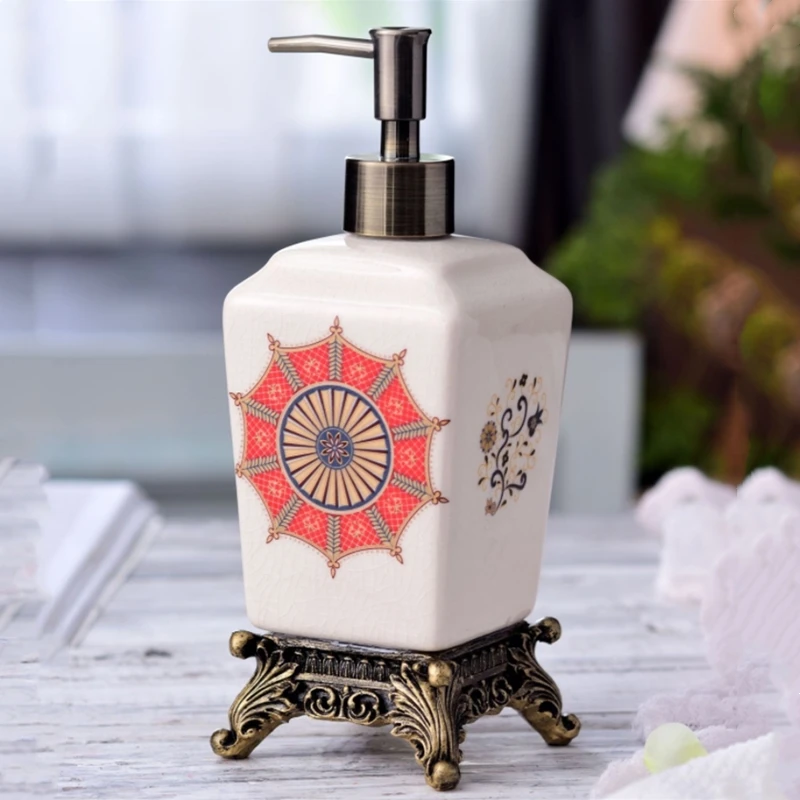 1pc Liquid Soap Dispensers Soaps Pumps Bathroom Bottle Imported Resin Bath Resin Accessories Soaps Pump Dispensers