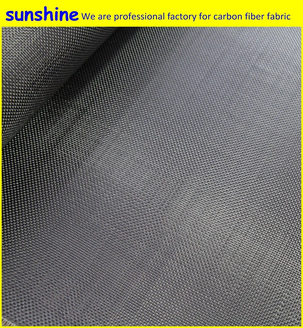 100% Carbon Fiber 3K 200g/m2 Carbon Fabric 0.2mm Thickness Plain Weave Woven Cloth