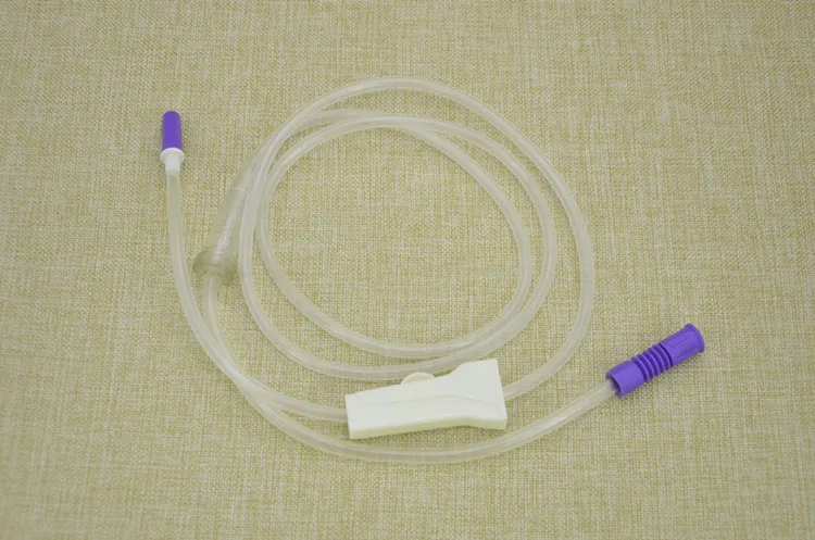 Enema barrels air chamber tube assy 1.9m Coffee enema bottle catheter 5pcs free shipping