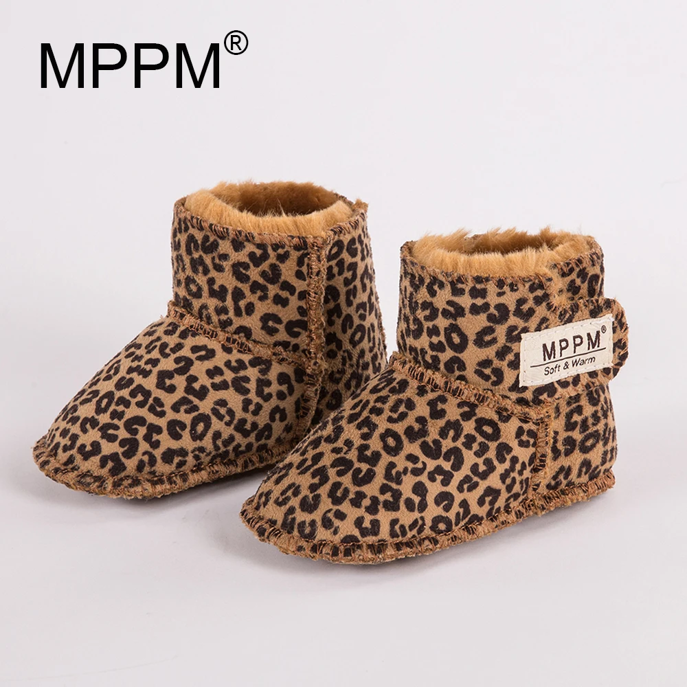 MPPM Winter Baby Boots Infant First Walker Soft Sole GirlsBaby Booties Boy Baby shoes first walkers