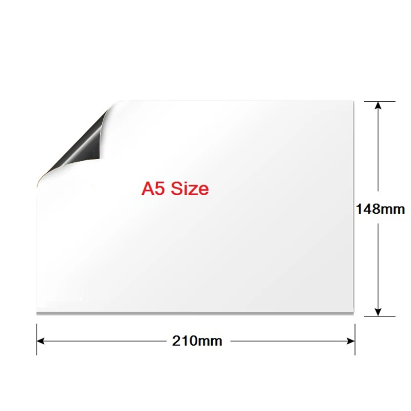 A5 tablica magnetyczna magnesy na lodówkę wytrzeć na sucho biała tablica marker zapis tablica ogłoszeń przypomnienie notatnik prezent dla dzieci
