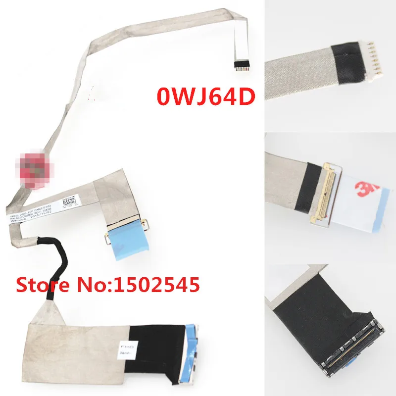 

Free Shipping Brand New Original Laptop LCD Cable for DELL M4800 Cable 30 Pin Interface DC02C009N00 VAQ10 0WJ64D 3PCS