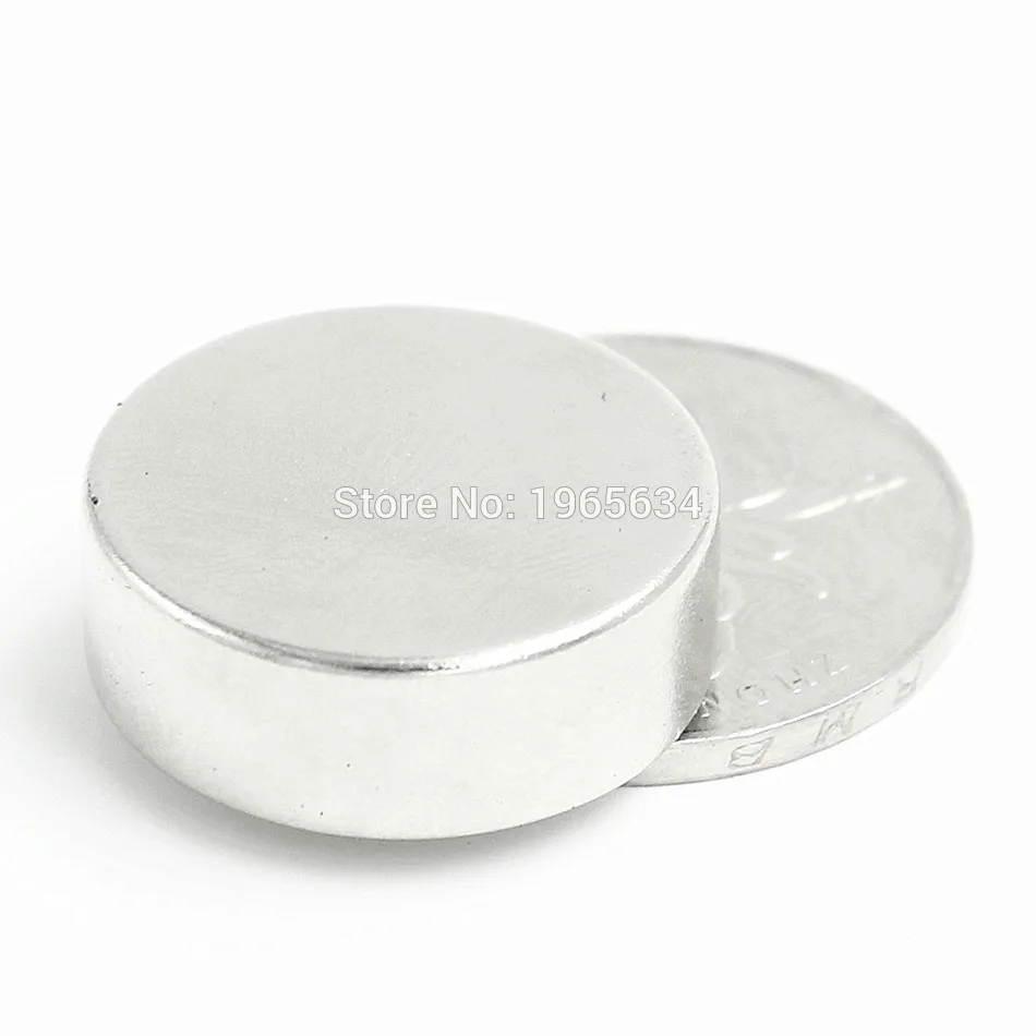 

50pcs Neodymium N35 Dia25mm X 8mm Strong Magnets Tiny Disc NdFeB Rare Earth For Crafts Models Fridge Sticking magnet 25x8mm