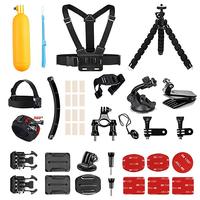 AKASO Sports Action Camera Accessories Kit 14 in 1 for AKASO EK7000/ EK7000 Plus/ EK7000 Pro/Brave 4/ V50/ V50 Pro/ V50