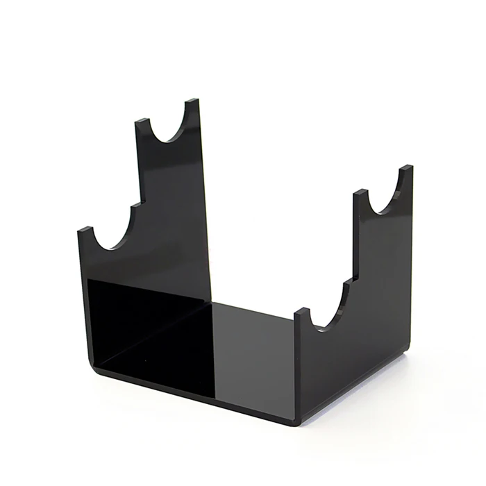 Black Acrylic Jewelry Collection Display Holder