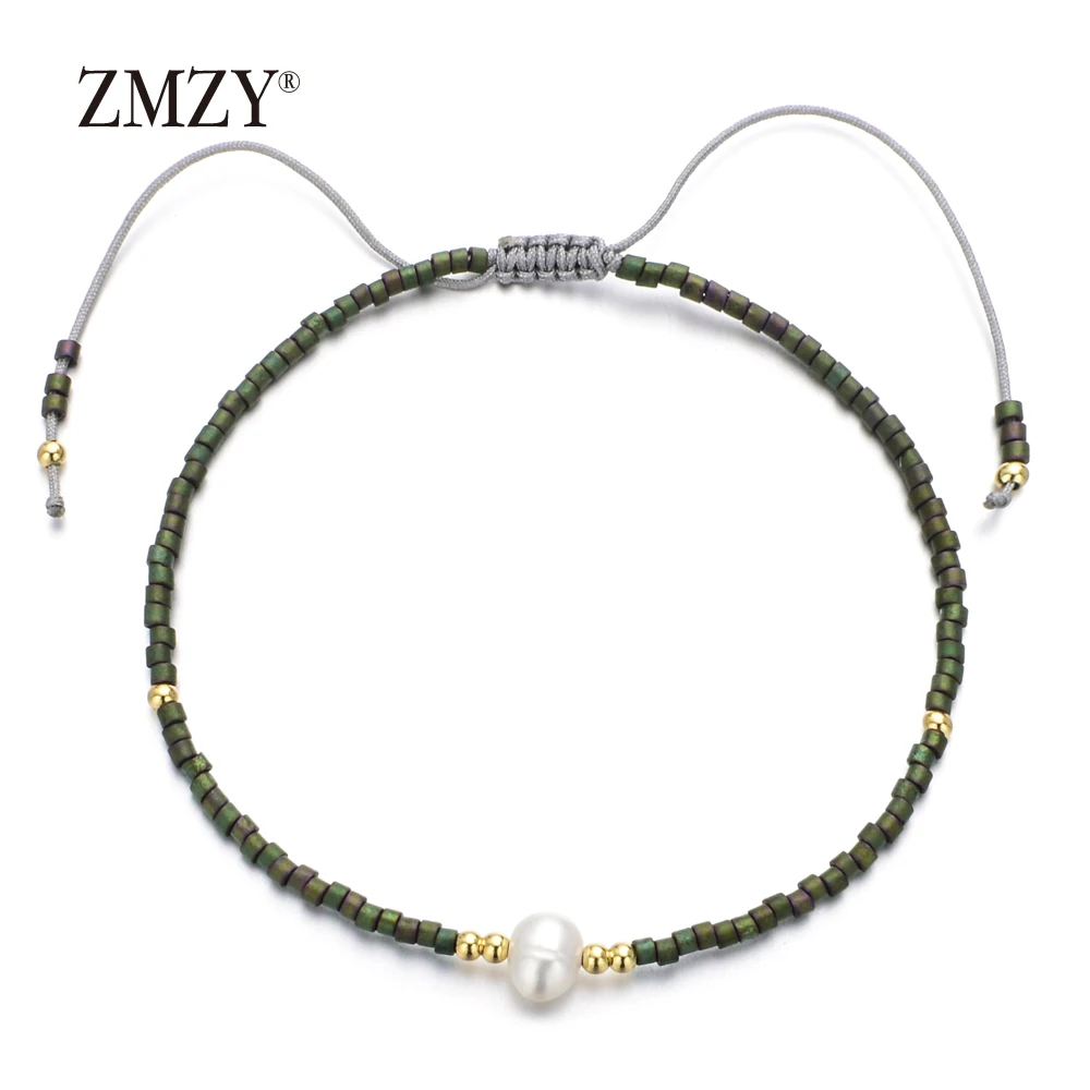 ZMZY Boho Miyuki Bracelet Jewelry Bracelets for Women Cord Seed Beads Bracelet Handmade Gifts Dropshipping 2010 Pulseras Mujer