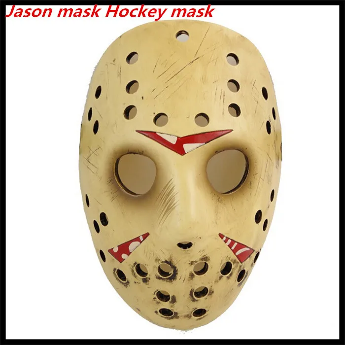 

Free shipping Top grade Movies Jason Voorhees mask Jason Freddy hockey Mask festival Party killer Halloween Masquerade Face Mask