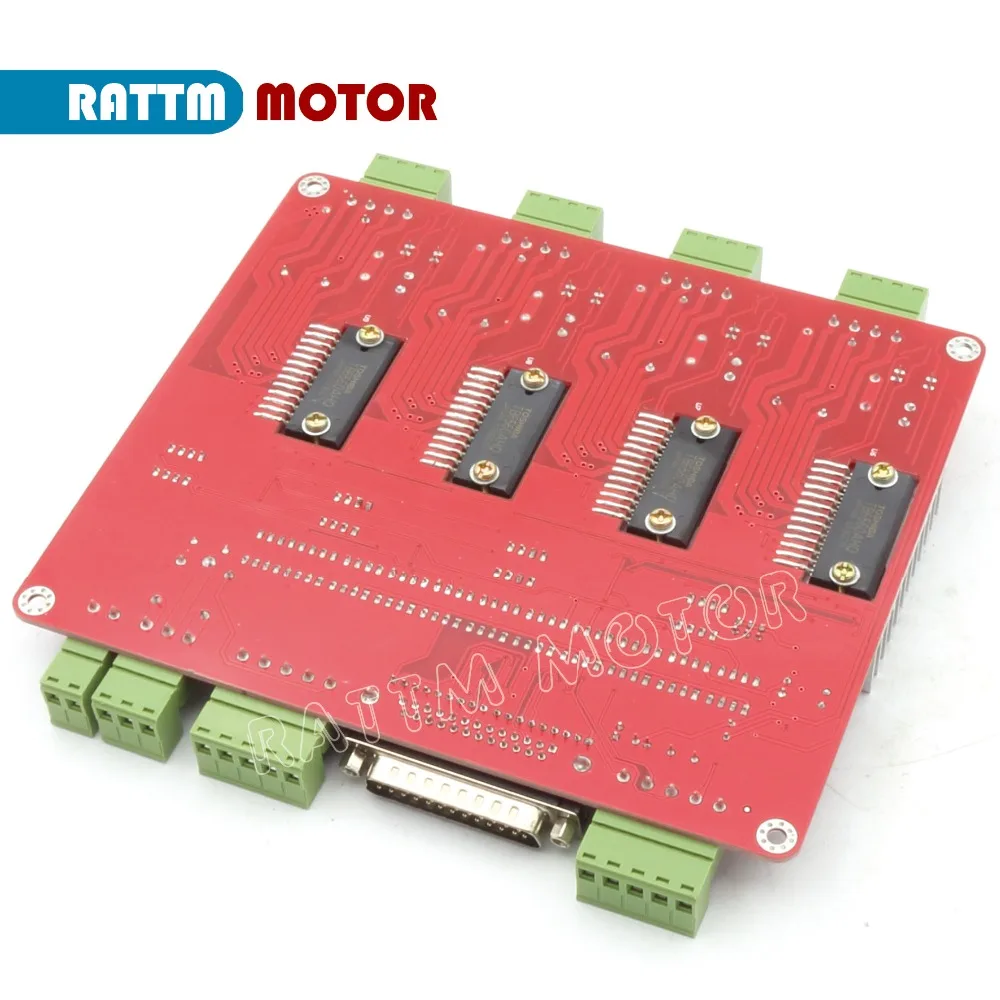 EU free VAT 4 Axis CNC TB6560 stepper motor driver interface card CNC controller board V type for CNC Router Engraving Milling