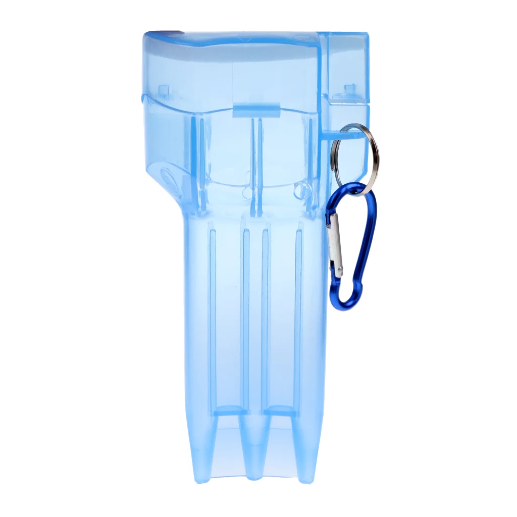 Portable Dart Case Darts Storage Box with Carabiner for Professional Dart Player Darts Accessories