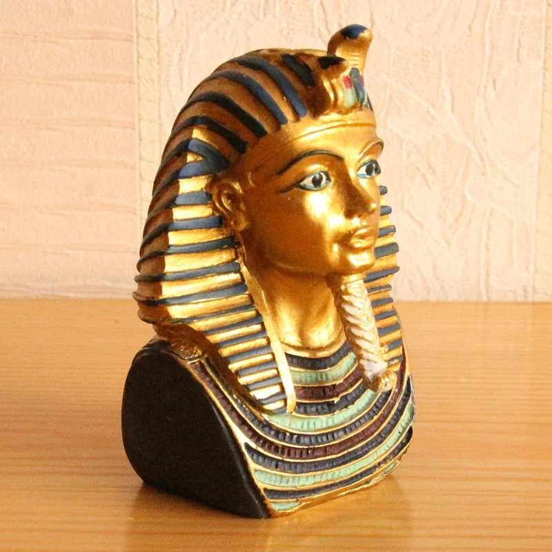 Ancient Egyptian model of Sphinx tourist souvenir gift Rome soldiers mummy lizard decoration figures Pharaoh Egypt statuette